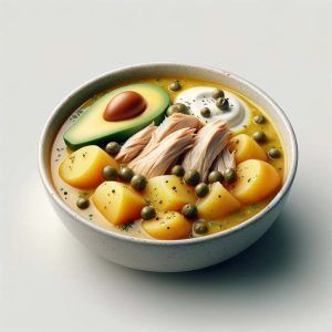 Ajiaco de Papa con Pollo