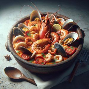Cazuela de Mariscos