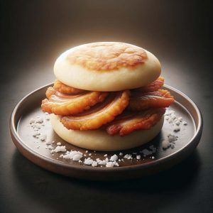 Chicharrón con Arepa