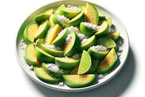 Receta del Biche de Mango con Sal y Limón