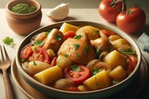 Receta del Sudado de Pollo