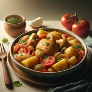 Sudado de Pollo