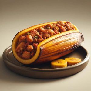 Plátano Maduro Relleno