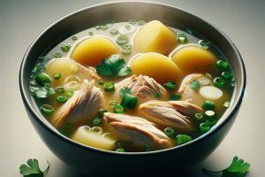 Receta del Caldo de Pollo